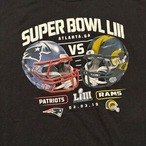 Fanatics Super Bowl LIII T-Shirt - Black